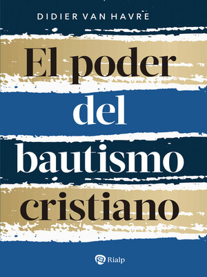 cover image of El poder del bautismo cristiano